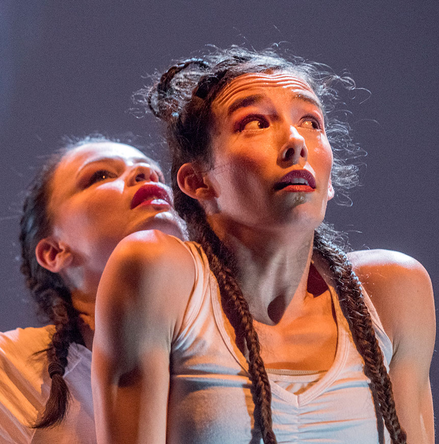 Vni Dansi dance artists perform in Michif Medicines