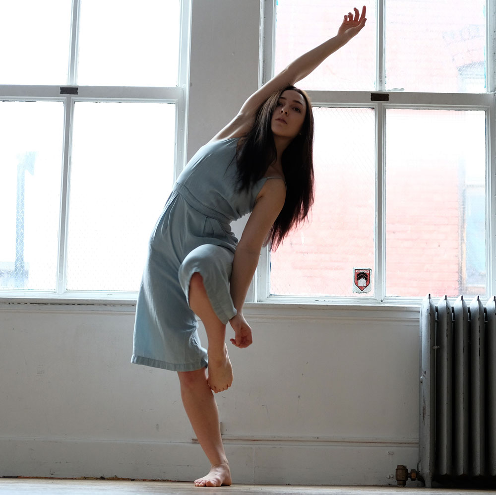 Jenna Berlyn poses during rehearsal